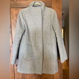 Jcrew Factory city coat - size 2 - heather grey